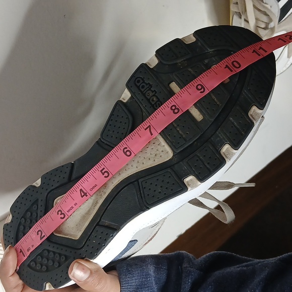 Adidas chaos solar red cloud foam sneakers size mens 8 - Picture 13 of 14